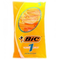 Bic 1 Sensitive Razor 5pcs